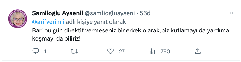 arif verimli ile aysenil samlioglu arasindaki 8 mart dunya kadinlar gunu tartismasi gundem oldu